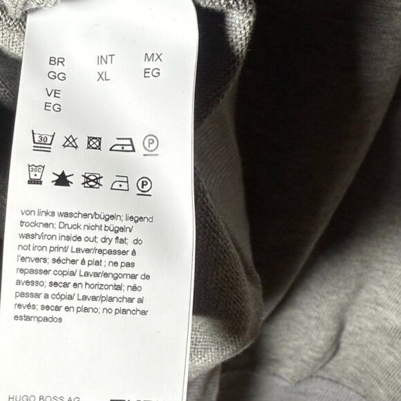 HUGO BOSS SWEATER- XL COTTON/WOOL BLEND NWOT - Picture 6 of 6